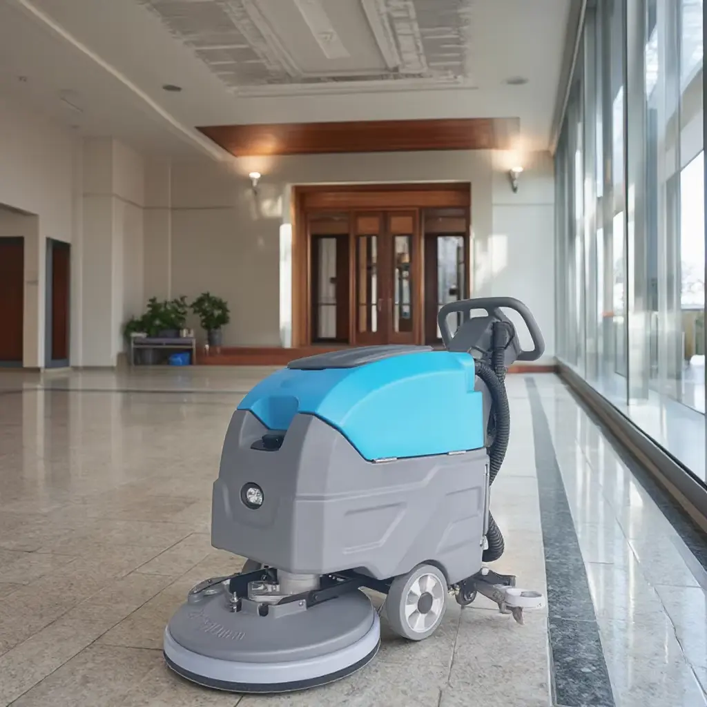 Six Advantages Of Floor Scrubber